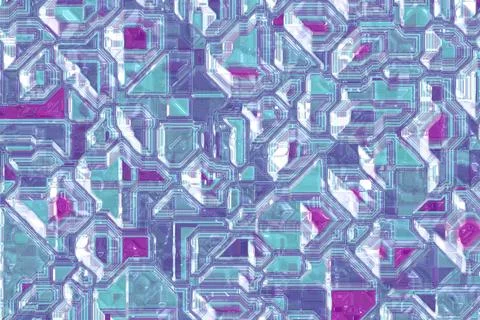 Creative optic crystal template background texture illustration Stock Illustration