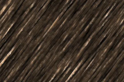 Creative orange shining raw metal diagonal stripes computer art background or Illustrazione stock