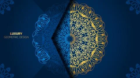 Creative oriental hand drawn green colorful background design vector template Иллюстрация