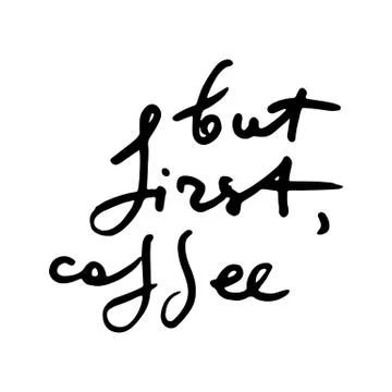 Creative original ink script for hipsters, girls, t shir, wallpaper fashion c Stock Illustration