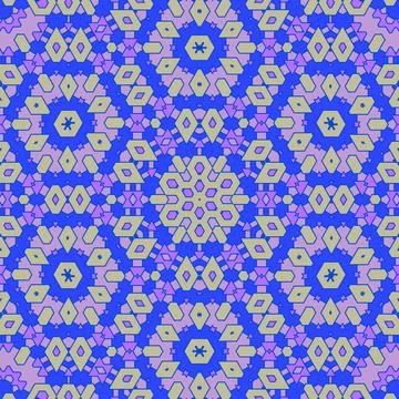 Creative Ornamental Blue Pattern Creative Ornamental Blue Pattern. Geometr... 스톡 사진