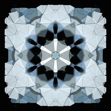 Creative ornamental design on black background Stock-Illustration