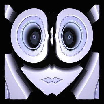 Creative ornamental design on black background Stock Illustration