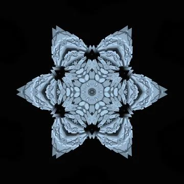 Creative ornamental design on black background 스톡 일러스트