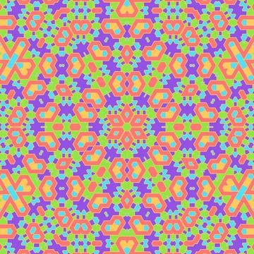 Creative Ornamental Mosaic Pattern Creative Ornamental Mosaic Pattern. Geo... Stock Photos