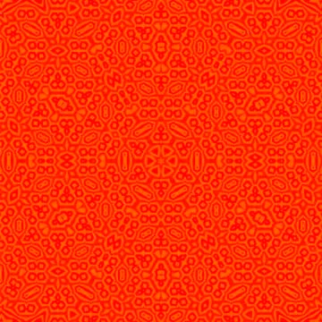 Creative Ornamental Red Pattern Stock Illustration