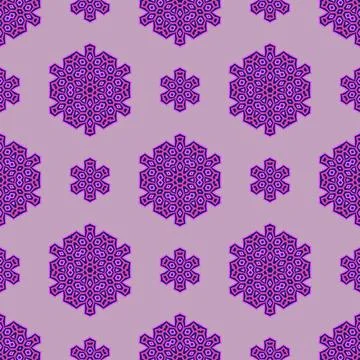 Creative Ornamental Seamless Pink Pattern Creative Ornamental Seamless Pin... 스톡 사진