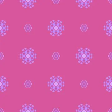 Creative Ornamental Seamless Pink Pattern Creative Ornamental Seamless Pin... Stock Photos