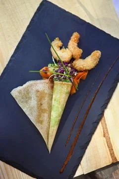 Creative pancake Stock Photos