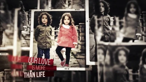Creative Parallax Photo Slideshow Modèle After Effects