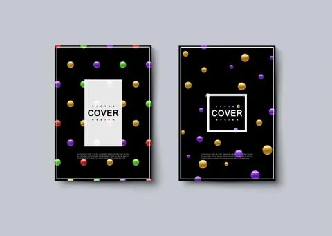 Creative pattern with golden paint brush stroke texture. Stock Illustration