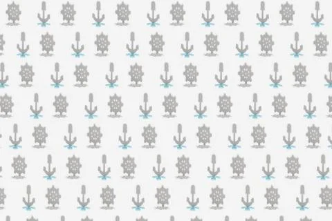 Creative pattern from shadows of ship's wheels and anchors. Stock Photos