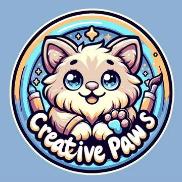 CREATIVE PAWS Stock Illustration
