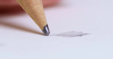 Creative pencil drawing techniques artist studio tutorial bright environment Vídeos de archivo 312928775