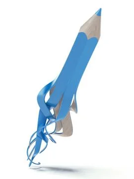 Creative pencil Illustrazione stock