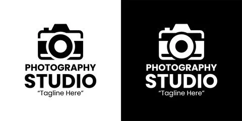 Creative Photography Studio Logo Stock-Illustration
