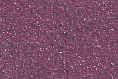 Creative pink computer crystals template cg texture illustration Illustrazione stock