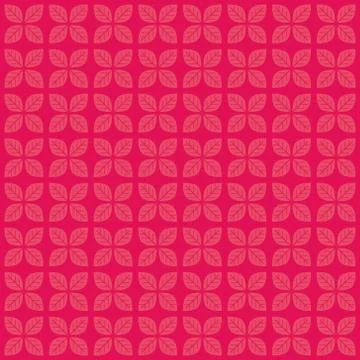 Creative pink leaf design pattern background vector Stock Illustration