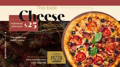 Creative Pizza Opener Stock After Effects