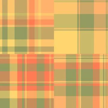 Creative plaid texture developed branding kits. Distinct tartan identity st.. Stock Illustration