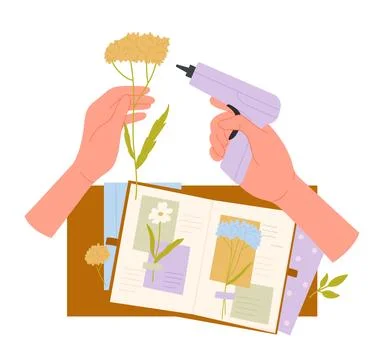 Creative plants workshop Illustrazione stock