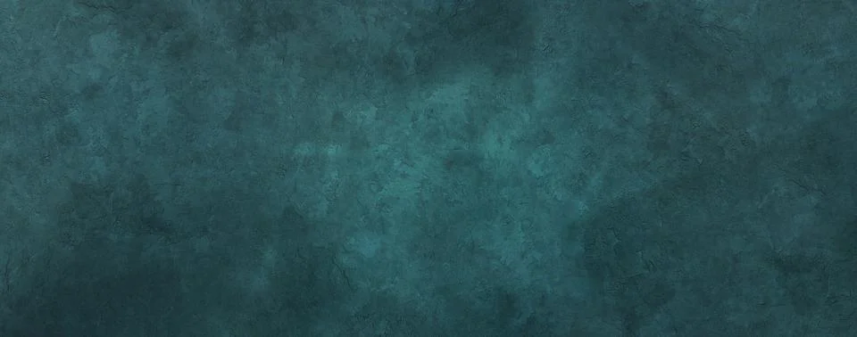 Creative Plasterboard Asphalt Solid Wall Calm Deep Blue with Sea Green Colors Stock Illustration