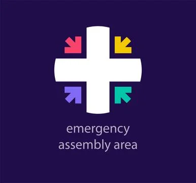 Creative plus sign logo design. Stock Illustration