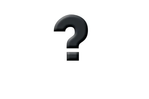 Creative presentation of Question mark or question tag or question icon. Stock Illustration