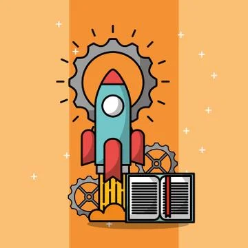 Creative process concept Stock Illustration