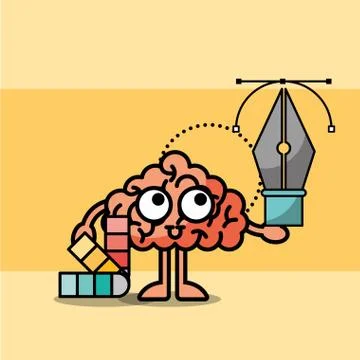 Creative process concept Stock Illustration