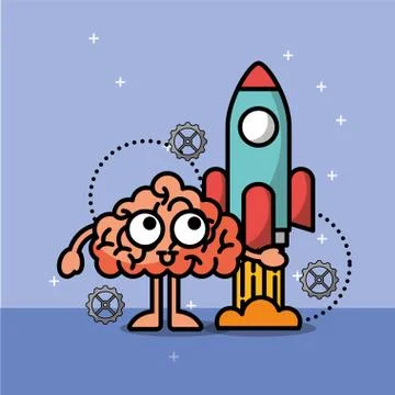 Creative process concept Stock Illustration