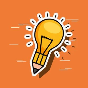 Creative process concept Stock Illustration