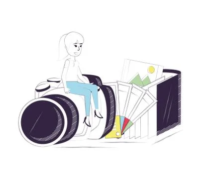 Creative process design 스톡 일러스트