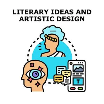 Creative process developing ideas and artistic design イラスト素材