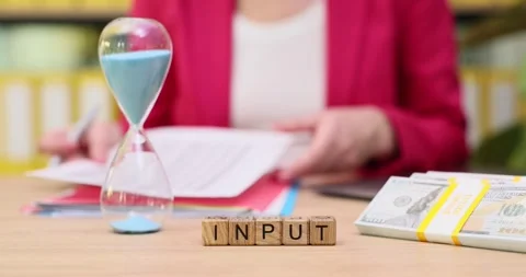 Creative process of time management through visualization in a modern workspace Stock Footage 318661403