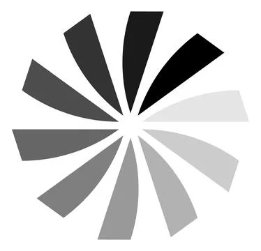 Creative progress loader. Artistic button for web interface Stock Illustration