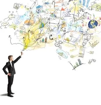 Creative project Foto stock