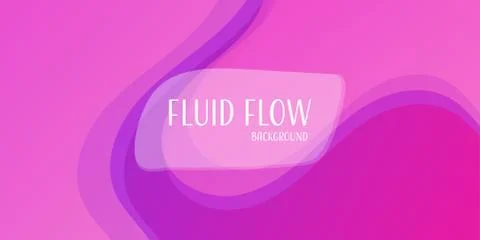 Creative Proton Purple fluid flow abstract background,dynamic shapes vector b Stock Illustration
