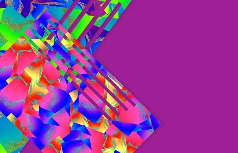 Creative purple red ping blue gradient wallpaper mockup style empty space t.. Stock Illustration