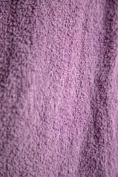 Creative purple terry fabric texture Foto stock