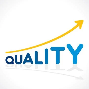 Creative quality word growth graph vector Stock Illustration