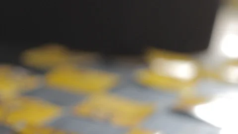 Creative recycling workshop Stock-Footage 108728144