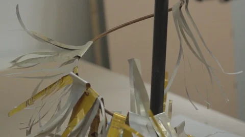 Creative recycling workshop Stock-Footage 108728794