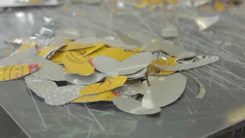 Creative recycling workshop Stock-Footage 108729879