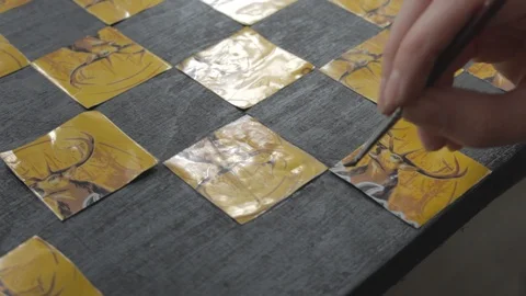 Creative recycling workshop Vídeo Stock 108730103