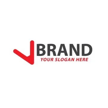 Creative red arrow logo design vector Stock Illustration