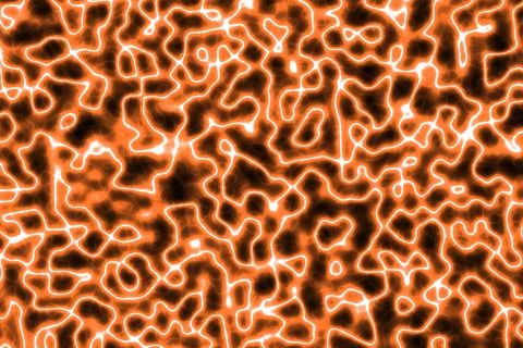 Creative red lambent force computer graphic texture or background illustration Stock Illustration