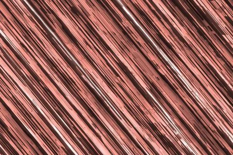 Creative red shining raw metal diagonal stripes digital graphics texture Stock Illustration