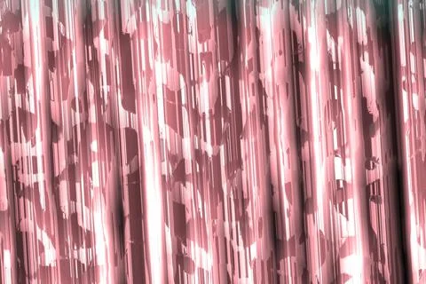 Creative red shining steel diagonal stripes digital art backdrop illustration Illustrazione stock