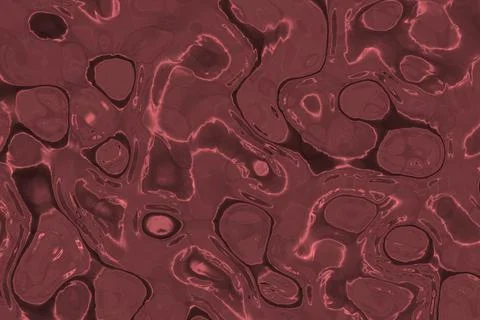 Creative red shiny melted stainless steel background illustration Stock Illustration